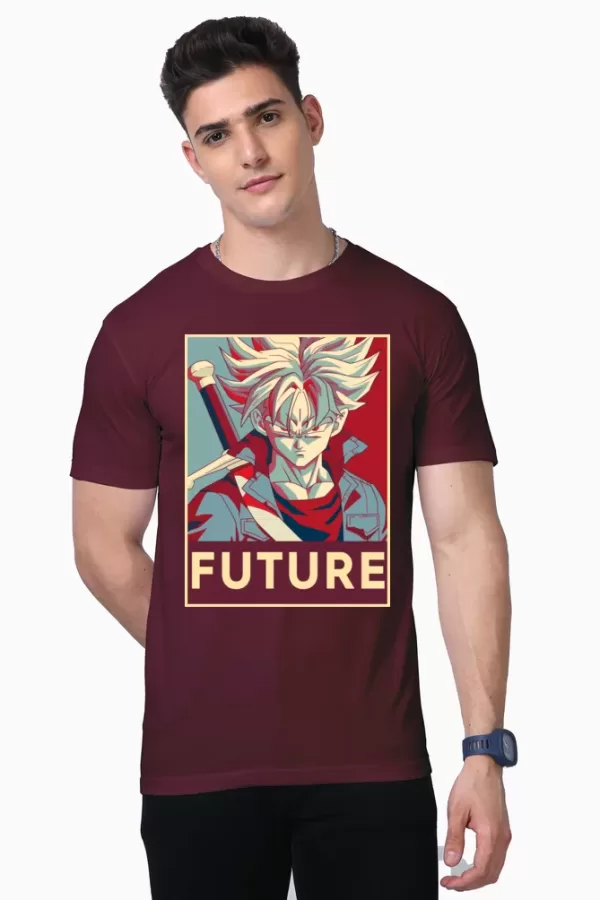 Future Warrior – Super Saiyan Trunks Supima Cotton T-Shirt