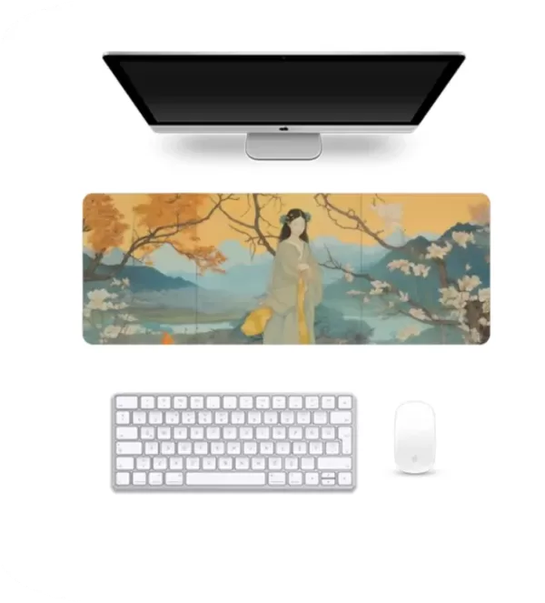 The Moon Princess – Premium Large Mousepad with a Timeless Artistic Touch