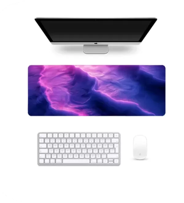 Purple Clouds – Premium Large Mousepad for a Dreamy Aesthetic
