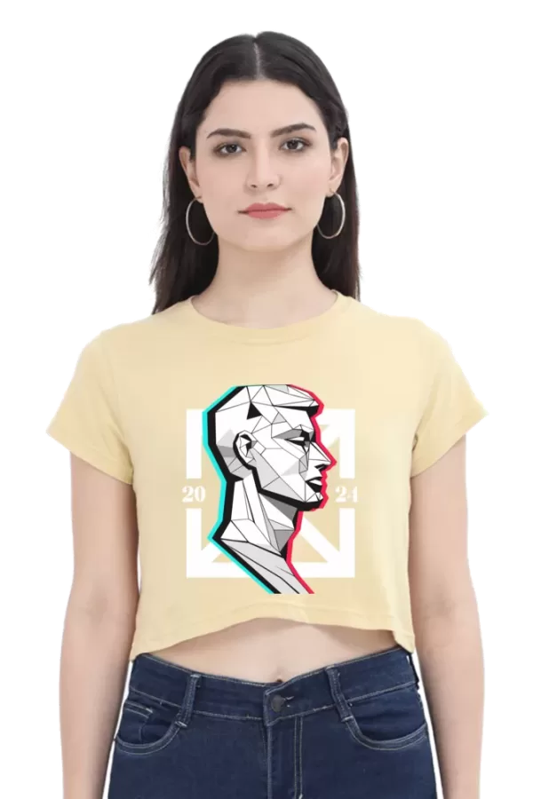 Silent Resolve – Stoic Geometric Statue Pure Cotton &  DTF Print
