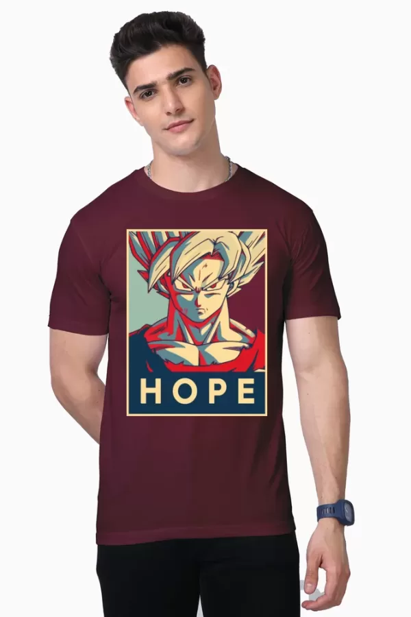 True Hope – Super Saiyan Goku Supima Cotton T-Shirt